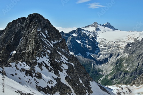 Italy-outlook from the Presena peak