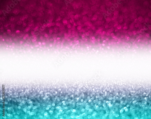 Colorful gradient glitter BACKGROUND. Colorful sparkle background. Holiday abstract glitter background with blinking lights. Fabric sequins in bright colors. Fashion fabric glitter, sequins. 
