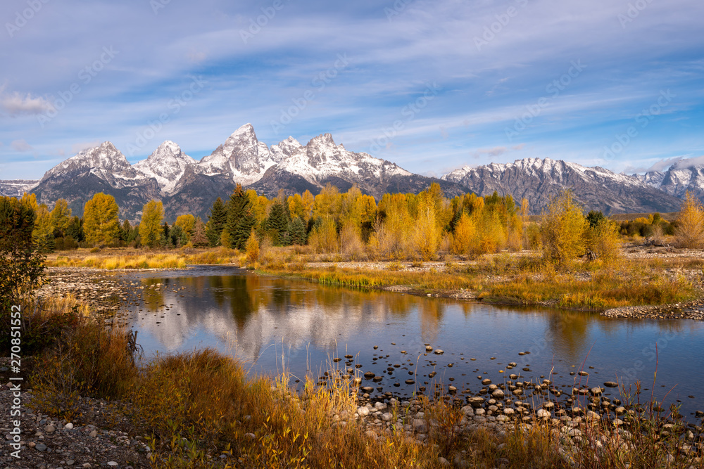 Autumnal Colours in the Grand Teton National Park