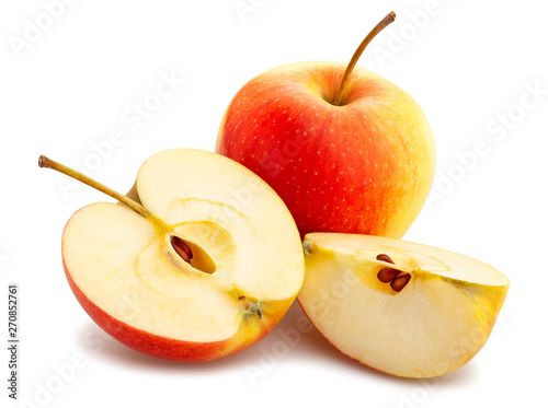 red yellow apple