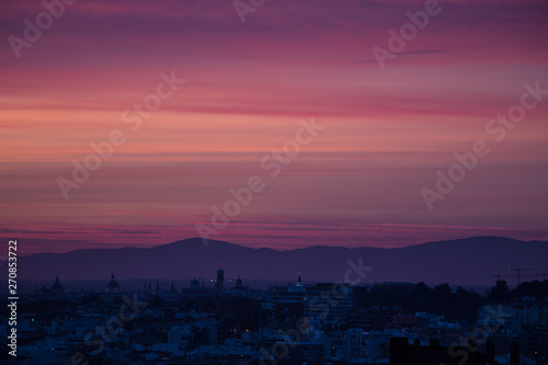 Sunset in Madrid © Diana