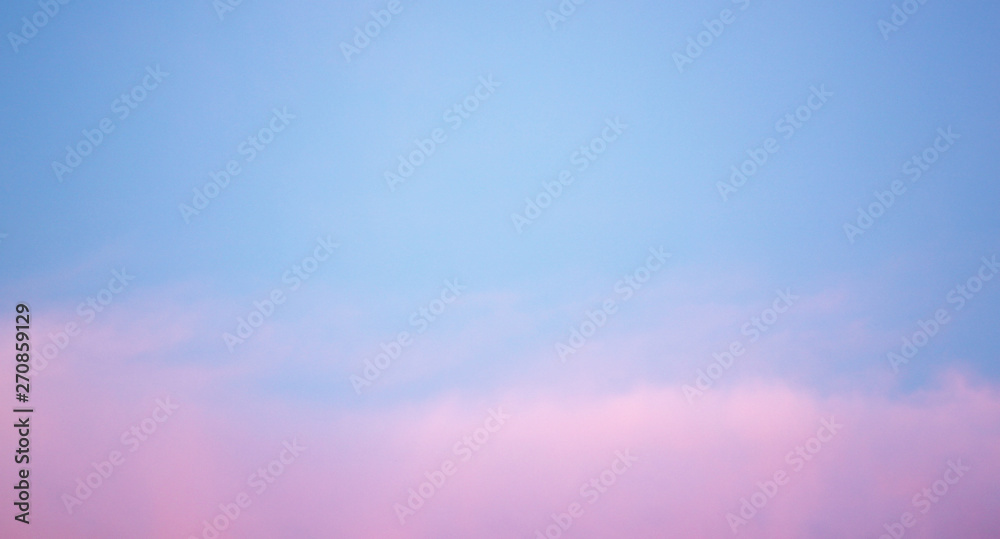 Fantasy abstract background with sky and clouds