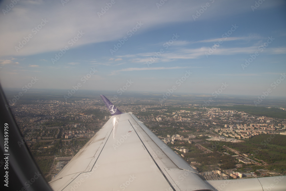 Landscape from the plane 