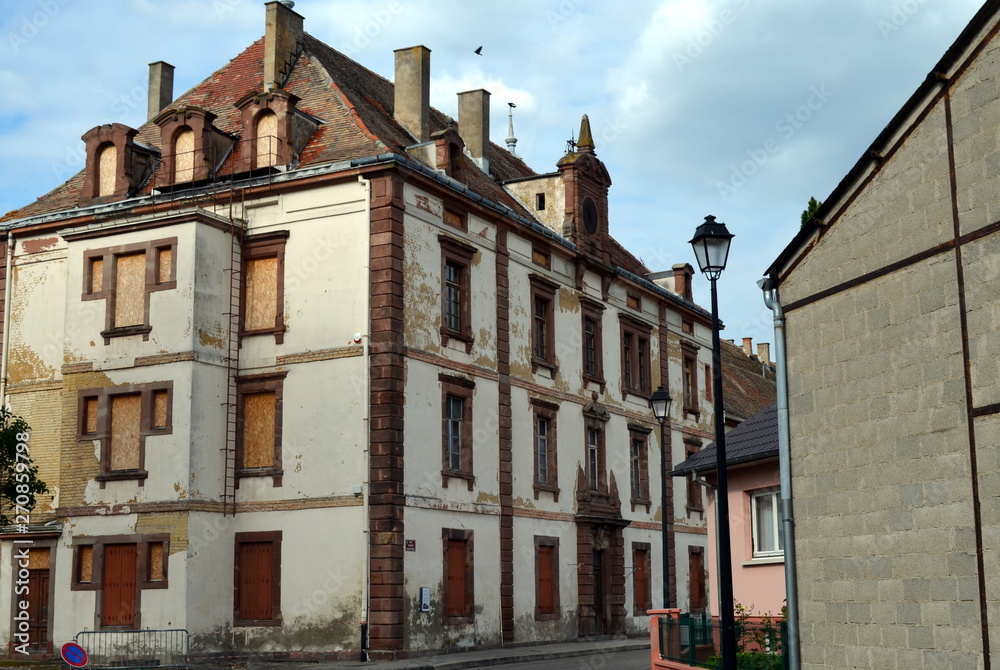 Fototapeta premium Kaserne Suzonni in Neuf-Brisach