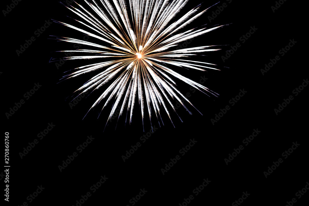 golden yellow fireworks on an isolated black background for design decoration of holidays, the new year, as well as independence day on July 4 golden yellow fireworks on an isolated black background for design decoration of holidays, the new year, as well as independence day on July 4