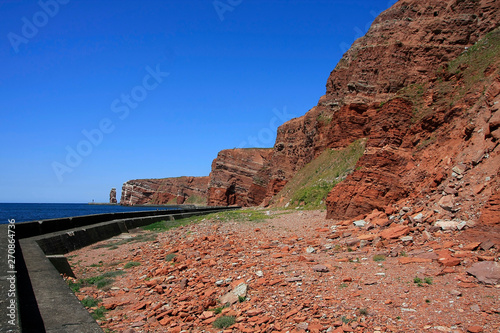 West coast view of Helgoland photo