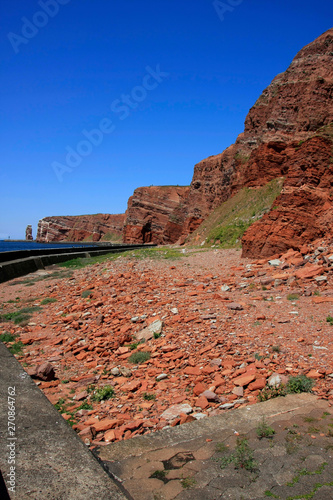 West coast view of Helgoland photo