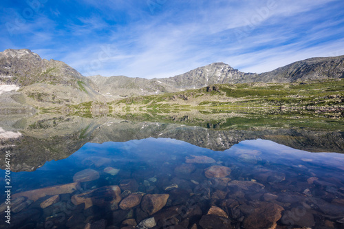 Fototapeta Naklejka Na Ścianę i Meble -  Lake Alla-Askir. Altai mountains landscape