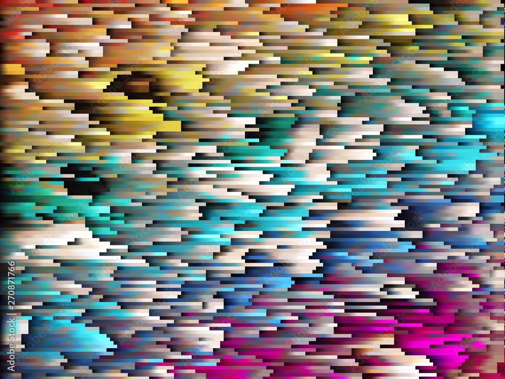 Obraz premium colorful pixelated abstract background and textures