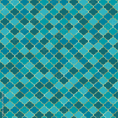 Quatrefoil Seamless Pattern - Classic quatrefoil repeating pattern design photo