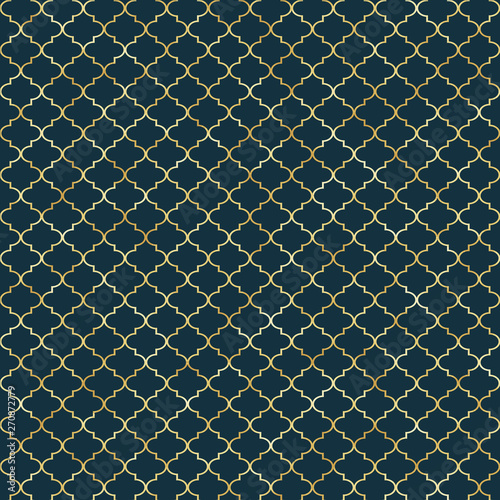 Quatrefoil Seamless Pattern - Classic quatrefoil repeating pattern design