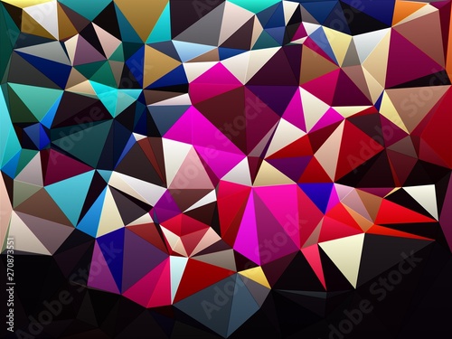 colorful poly morph triangles abstract colorful shapes background patterns