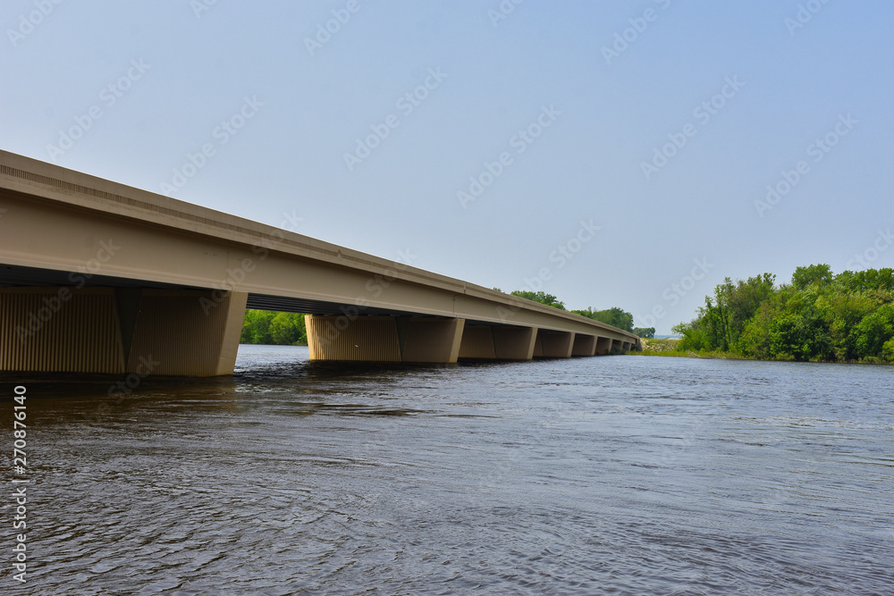 Upper Mississippi River Bridge.