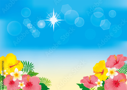 輝く夏のリゾート