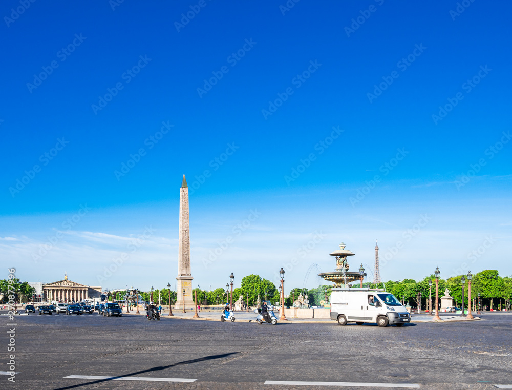 パリ　コンコルド広場
