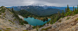 Panoramic Overlook of Eunice Lake from Tolmie Peak
