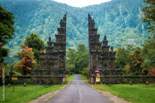 Bali, Indonesia, Architectural Landmark, Temple Gates in Northern Bali photo