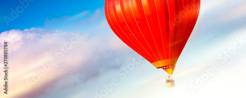 Hot Air Balloon Landing photo