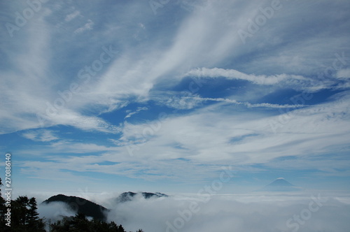 Obraz na płótnie 大菩薩嶺登山 w salonie