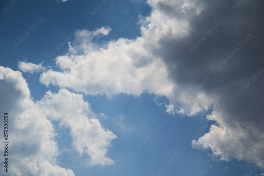 Obraz premium blue sky with clouds