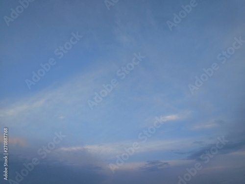 Fototapeta Naklejka Na Ścianę i Meble -  dark blue cloud with white light sky background and light midnight evening time