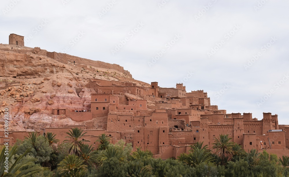 Ait Ben Haddou Kasbah, Maroko, Afryka, Sahara Ait Ben Haddou Kasbah, Maroko, Afryka, Sahara