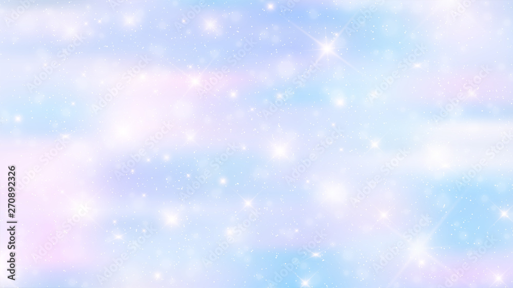 Holographic fairy background