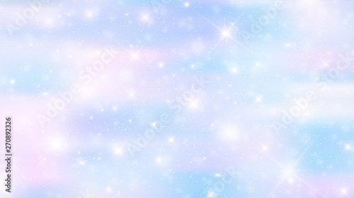 Holographic fairy background