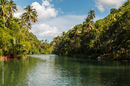 Loboc River, one of the major tourist destinations of Bohol