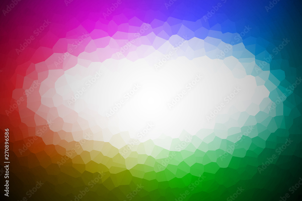 Rainbow Color Gradation Frame レインボーカラーのグラデーション枠 Stock イラスト Adobe Stock