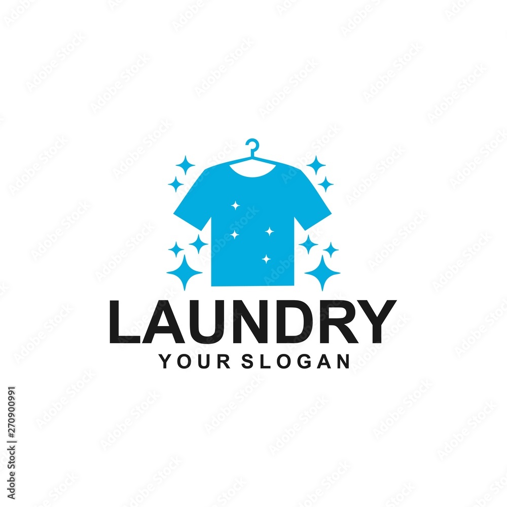 Laundry Logo Template Design Vector Laundry Logo Template Design Vector