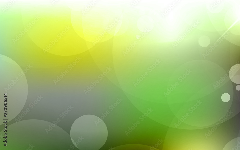 Abstract Bokeh white circle background