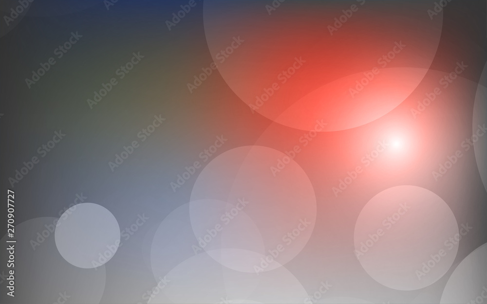 Abstract Bokeh white circle background