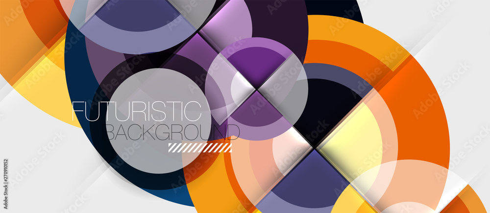 Circular geometrical design template Circular geometrical design template
