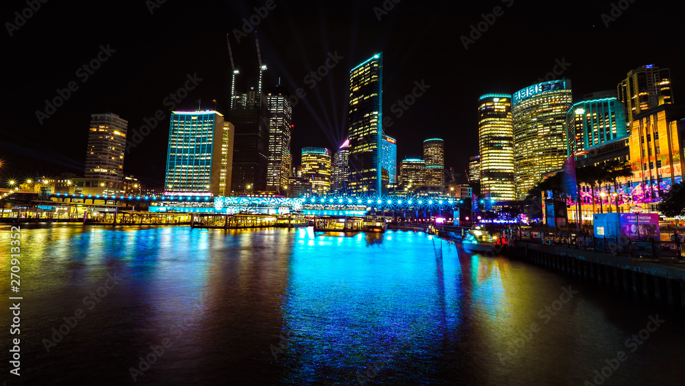 Fototapeta premium Sydney Cityscape at Night