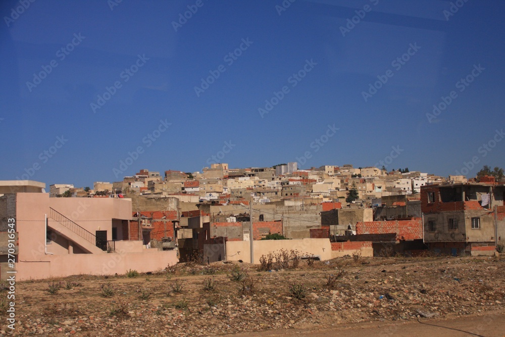la banlieu de Tunis