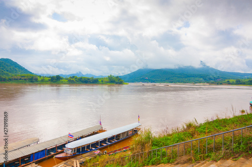 Mekong river view in chaiyaphum ,thailand