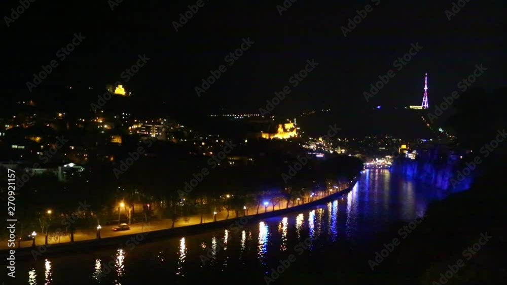 the view of the city near the rive the view of the city near the rive