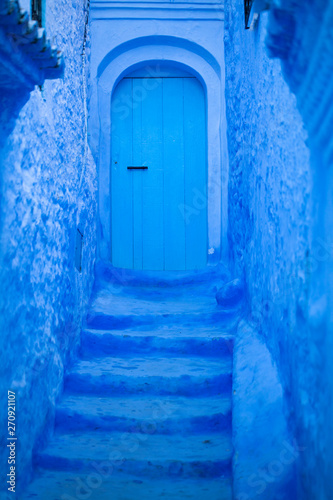 Puerta azul en Chauen, Marruecos © Ricardo Ferrando