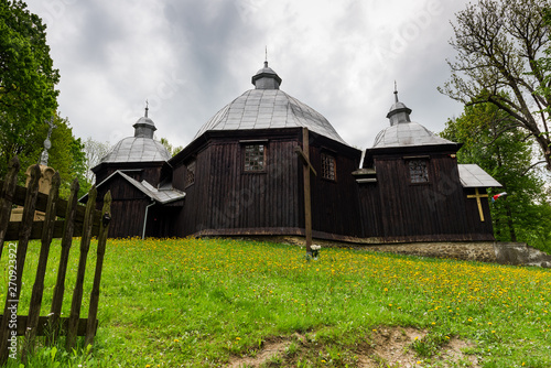 Eastern  Orthodox church in Michniowiec , Carpathian Mountains,Bieszczady,Poland.