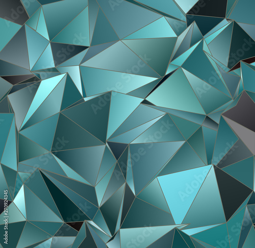 Abstract Low-Poly background. triangulated texture. Design 3d. Polygonal geometrical pattern. Triangular modern style