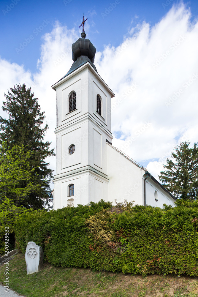 Church of the Holy Trinity in Lendavske Gorice, Slovenia