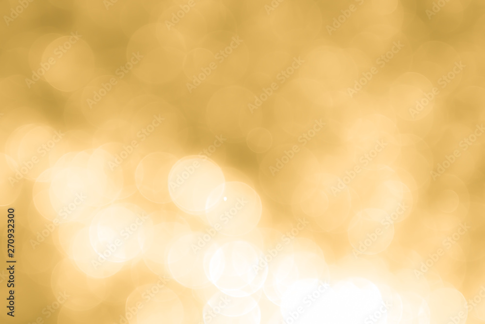 Fototapeta premium abstract golden background with light bokeh effect