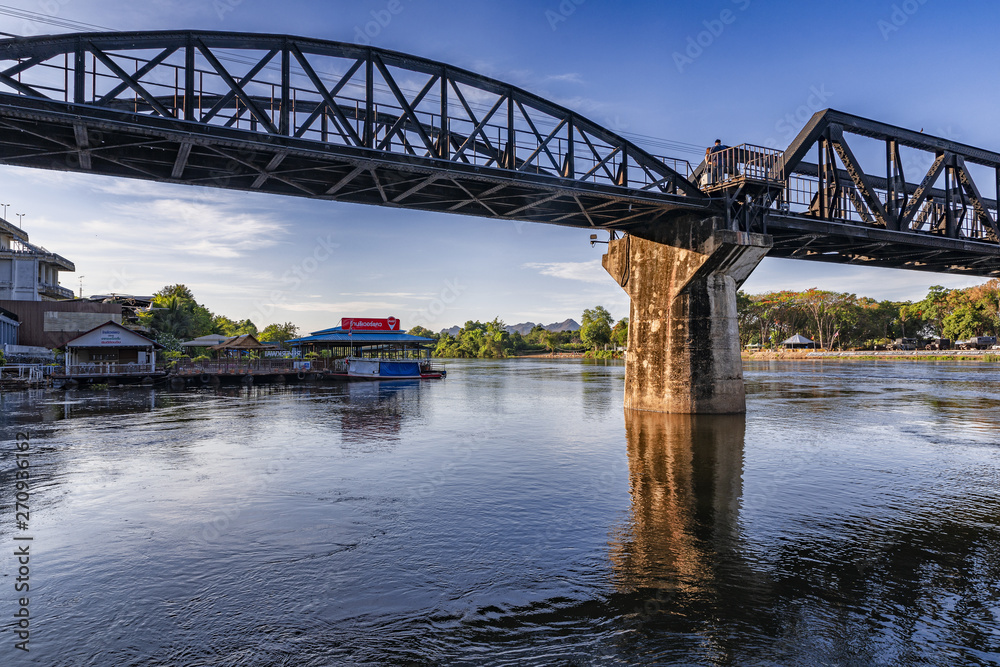 Naklejka premium Bridge On The River Kwai