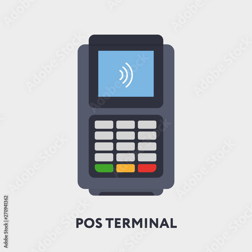 POS Terminal Pin Pad Wireless Contactless Mobile NFC Payment.