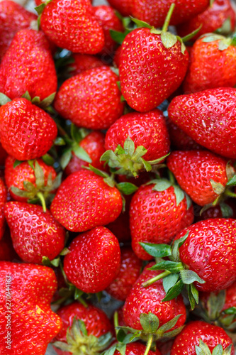 Strawberries background. Strawberry. Food background