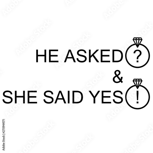 she said yes on will you marry
