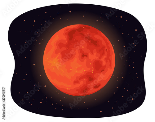 Blood Moon Illustration