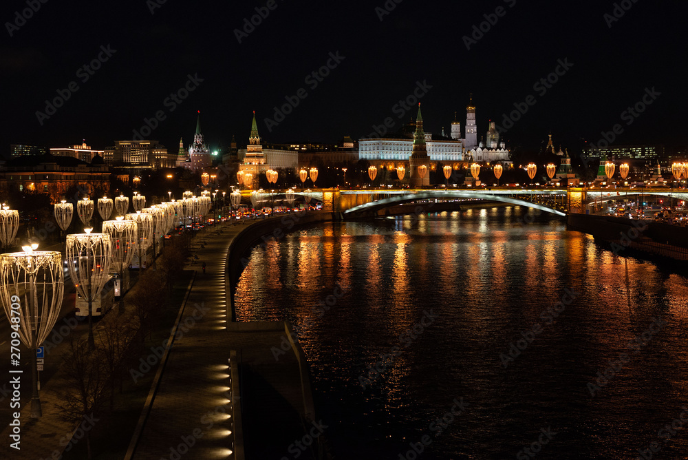charles bridge at night