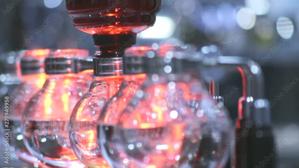 Footage syphon Coffee or Vacuum Coffee is full immersion tasteful and